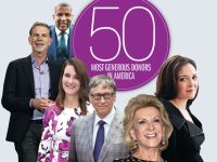 The annual ranking of the top 50 American Philanthropists
